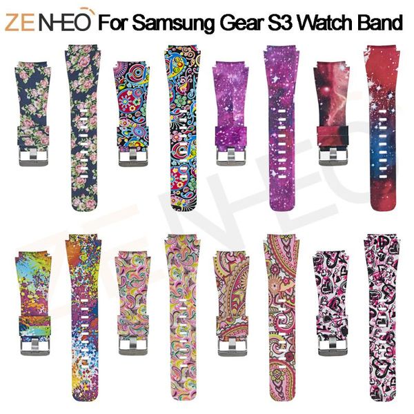 watch bands sport soft silicone strap for samsung gear s3 frontier classic band replacement printing pattern smart wristband bracelet, Black;brown
watch bands sport soft silicone strap for samsung gear s3 frontier classic band replacement printing pattern smart wristband bracelet, Black;brown