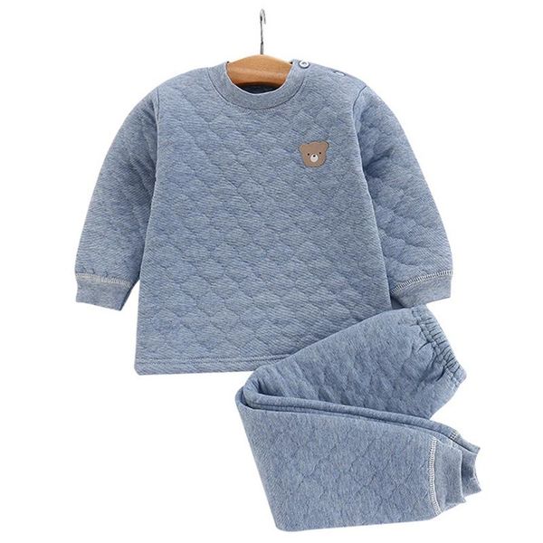 clothing sets winter girls boys suit 2021 autumn casual thick cotton thermal underwear 2pcs kids baby pajama children's 1-5y, White
clothing sets winter girls boys suit 2021 autumn casual thick cotton thermal underwear 2pcs kids baby pajama children's 1-5y, White