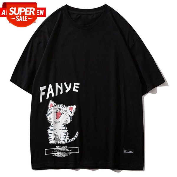 aelfric eden cute cat printed mens t shirt 2020 hip hop harajuku tees loose fashion streetwear casual cotton short sleeve #he1y, White;black
aelfric eden cute cat printed mens t shirt 2020 hip hop harajuku tees loose fashion streetwear casual cotton short sleeve #he1y, White;black
