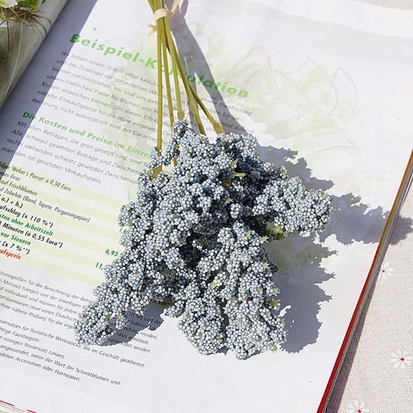 decorative flowers & wreaths 6pcs artificial vanilla mini foam berry spike bouquet for home plant wall decoration cereals heap
decorative flowers & wreaths 6pcs artificial vanilla mini foam berry spike bouquet for home plant wall decoration cereals heap