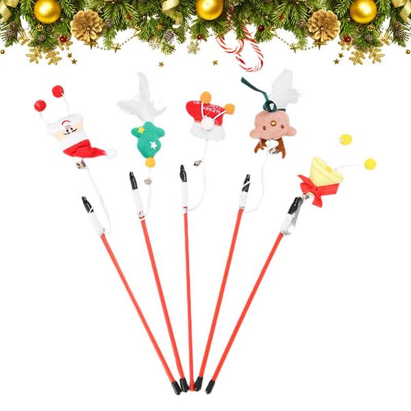 cat toys 5pcs christmas style cat-teasing sticks lovely teasing funny pet supplies for
cat toys 5pcs christmas style cat-teasing sticks lovely teasing funny pet supplies for