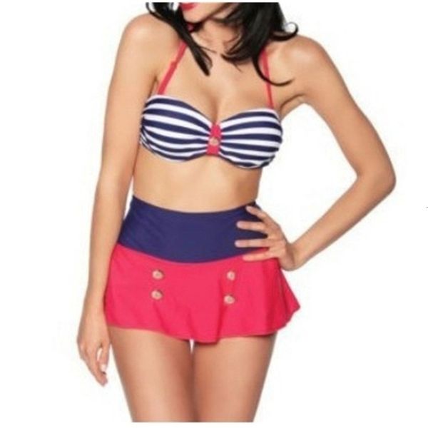 summer women retro pinup rockabilly vintage stripe high waist bikini swimwear swimsuits push up bathing suit s-xl ing
summer women retro pinup rockabilly vintage stripe high waist bikini swimwear swimsuits push up bathing suit s-xl ing