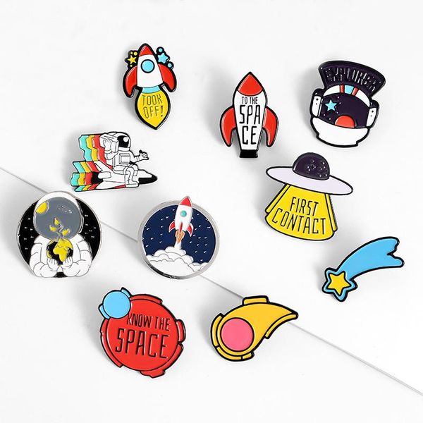 pins, brooches spaceman astronaut rocket aerospace series brooch bag clothes backpack lapel enamel pin badges cartoon jewelry gifts for frie, Gray
pins, brooches spaceman astronaut rocket aerospace series brooch bag clothes backpack lapel enamel pin badges cartoon jewelry gifts for frie, Gray