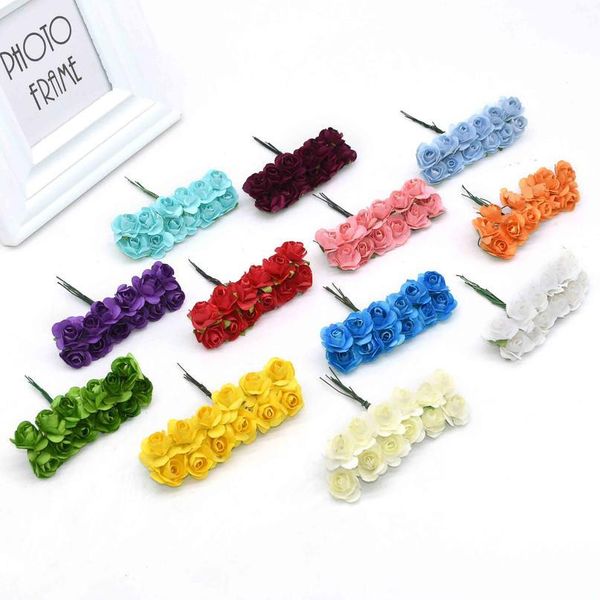 72/144pcs artificial flower mini cute paper rose handmade for wedding decoration diy wreath gift scrapbooking craft fak qylnby
72/144pcs artificial flower mini cute paper rose handmade for wedding decoration diy wreath gift scrapbooking craft fak qylnby