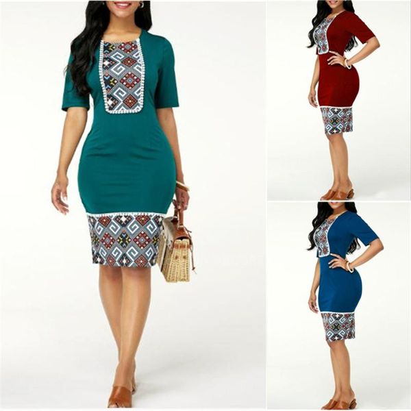 ethnic clothing african dresses for women plus size style dashiki print short sleeve bazin africa dress pencil bodycon 2021, Red
ethnic clothing african dresses for women plus size style dashiki print short sleeve bazin africa dress pencil bodycon 2021, Red