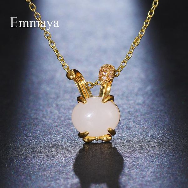 emmaya new arrival shiny white glass pendant for female elegant gold decoration wedding party fashion necklace noble jewelry, Silver
emmaya new arrival shiny white glass pendant for female elegant gold decoration wedding party fashion necklace noble jewelry, Silver