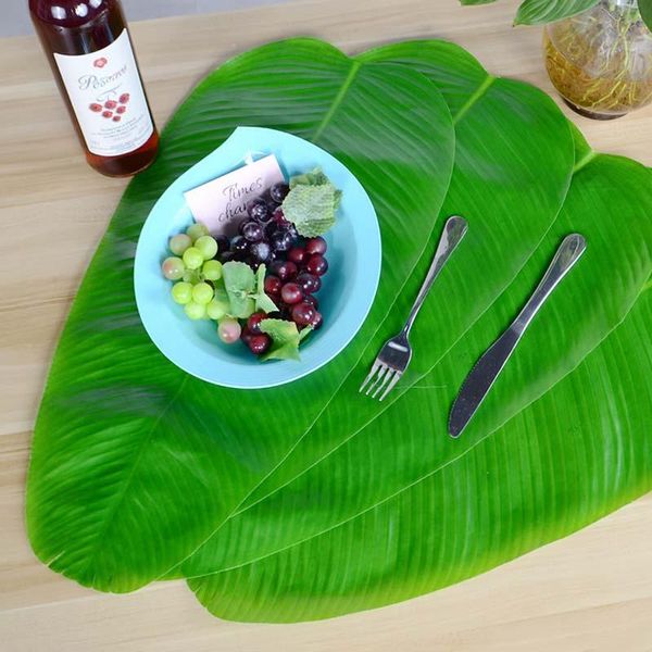 decorative flowers & wreaths 4pcs/set artificial leaves hawaiian banana placemat dining table mat simulation leaf home decor tropical party
decorative flowers & wreaths 4pcs/set artificial leaves hawaiian banana placemat dining table mat simulation leaf home decor tropical party