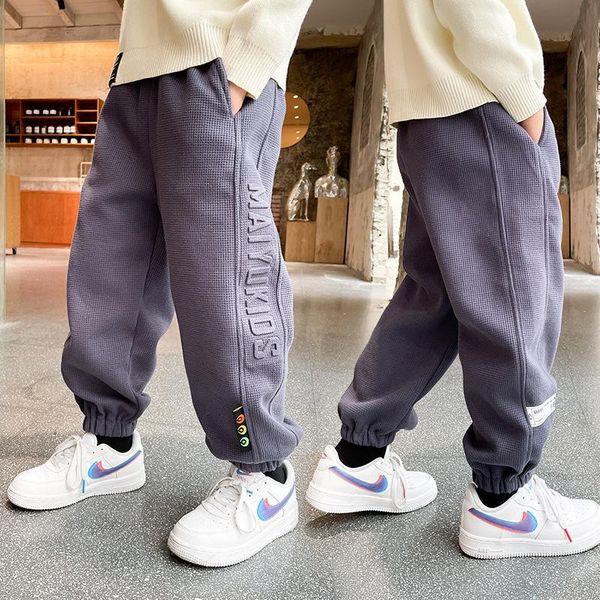 trousers boys 2021 autumn fashion trend slack sweatpants teens kids leisure sport letter children solid color pants 5-16y, Blue
trousers boys 2021 autumn fashion trend slack sweatpants teens kids leisure sport letter children solid color pants 5-16y, Blue
