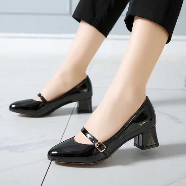 dress shoes spring preppy high heels simple and comfortable princess big size 52, Black
dress shoes spring preppy high heels simple and comfortable princess big size 52, Black