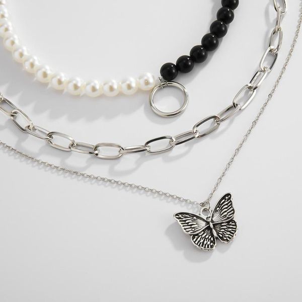 chokers ms punk hip-hop fashion imitation pearl necklace, temperament luxury collarbone chain pendant girl party jewelry gifts, Golden;silver
chokers ms punk hip-hop fashion imitation pearl necklace, temperament luxury collarbone chain pendant girl party jewelry gifts, Golden;silver