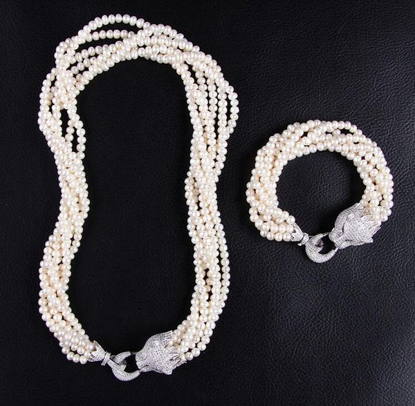 earrings & necklace 6-7mm genuine white south sea pearl 17" bracelet 8" crystal clasp, Silver
earrings & necklace 6-7mm genuine white south sea pearl 17" bracelet 8" crystal clasp, Silver