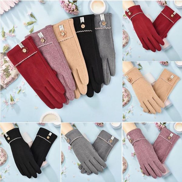 Five Fingers Gloves Fashion Warm Thicken Windproof Hair Riding Mittens Skiing Touch Screen, Blue;gray
Five Fingers Gloves Fashion Warm Thicken Windproof Hair Riding Mittens Skiing Touch Screen, Blue;gray