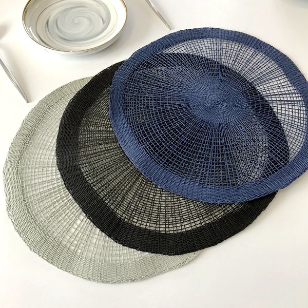4pcs round weave placemat pad paper table mat heat resistant bowls coffee cups coaster tableware mat for kitchen party ply
4pcs round weave placemat pad paper table mat heat resistant bowls coffee cups coaster tableware mat for kitchen party ply
