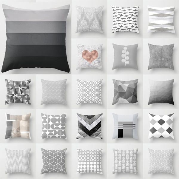 cushion/decorative pillow 45x45cm nordic grey geometric cushion covers polyester throw pillows cover modern fashion home sofa bed case decor
cushion/decorative pillow 45x45cm nordic grey geometric cushion covers polyester throw pillows cover modern fashion home sofa bed case decor