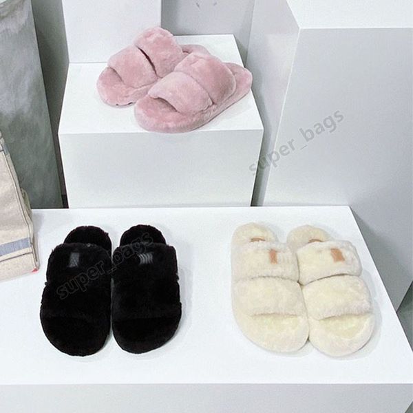 2021 winter warm designer women wool slippers fashion platform sandals flat indoor casual shoes 35 to 40, Black
2021 winter warm designer women wool slippers fashion platform sandals flat indoor casual shoes 35 to 40, Black