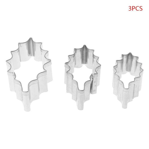 baking & pastry tools very 3pcs stainless steel holly leaf cookie cutter christmas biscuit mould mold diy
baking & pastry tools very 3pcs stainless steel holly leaf cookie cutter christmas biscuit mould mold diy