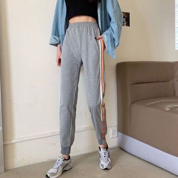 female new autumn 2021 with hoodie down girl's clothes shoe slimming casual sport nine minutes long pants for woman s20m, Black;white
female new autumn 2021 with hoodie down girl's clothes shoe slimming casual sport nine minutes long pants for woman s20m, Black;white