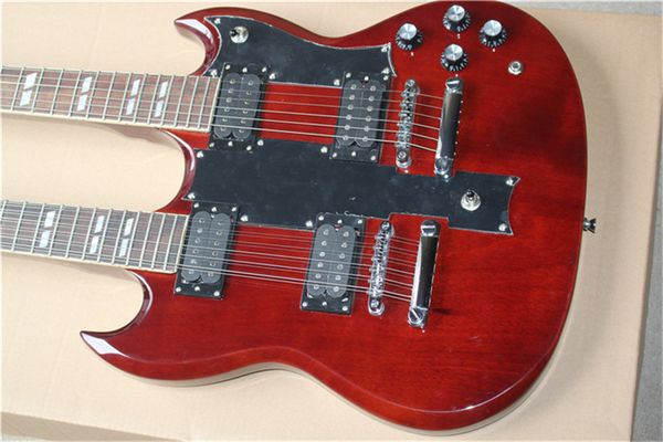 6+12 strings electric guitar double neck guitar, pageeds1275, quality guitar 
6+12 strings electric guitar double neck guitar, pageeds1275, quality guitar