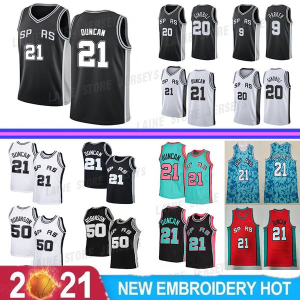 tim 21 duncan manu 20 ginobili retro basketball jersey david 50 robinson white black grey vintage jerseys, Black;red
tim 21 duncan manu 20 ginobili retro basketball jersey david 50 robinson white black grey vintage jerseys, Black;red