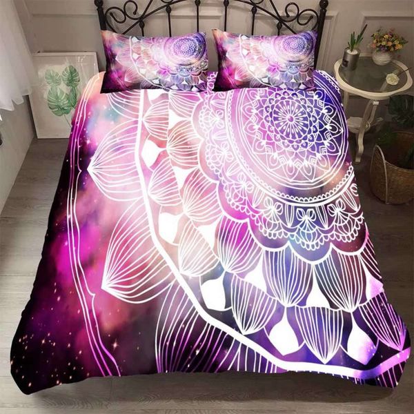 floral galaxy bed cover single double full mandala dign with stars pattern duvet cover set boys girl decor bedding set
floral galaxy bed cover single double full mandala dign with stars pattern duvet cover set boys girl decor bedding set