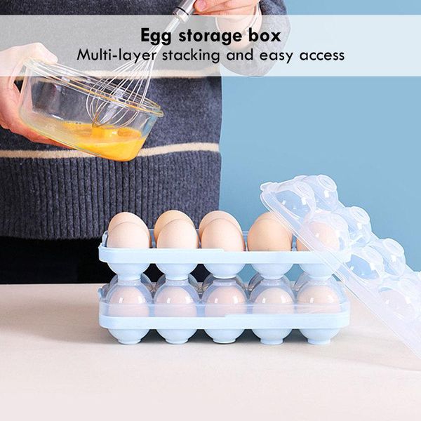 storage bottles & jars 1pc egg holder boxes tray plastic refrigerator eggs case container kitchen clear food 10
storage bottles & jars 1pc egg holder boxes tray plastic refrigerator eggs case container kitchen clear food 10