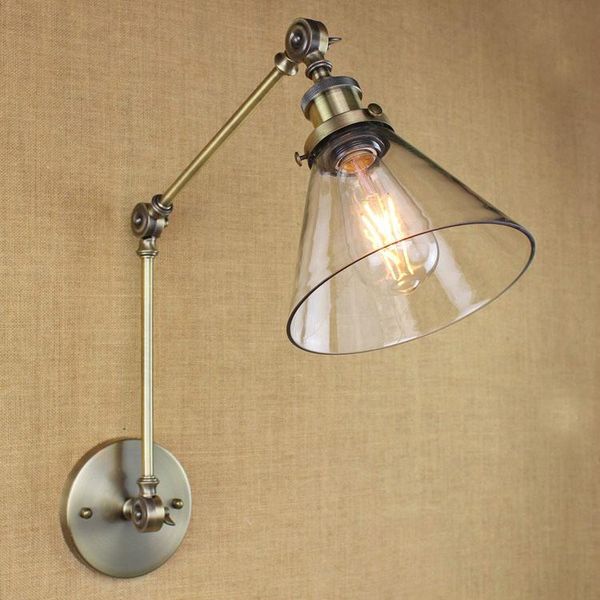 wall lamp retro swing arm lamp,glass shade vintage sconces,wall mount bedside reading light, lights for home
wall lamp retro swing arm lamp,glass shade vintage sconces,wall mount bedside reading light, lights for home