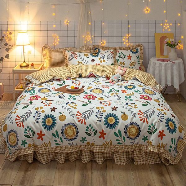 korean green yellow white duvet cover set romantic lace girls princess luxury quilts cover full single flowers bedding set
korean green yellow white duvet cover set romantic lace girls princess luxury quilts cover full single flowers bedding set