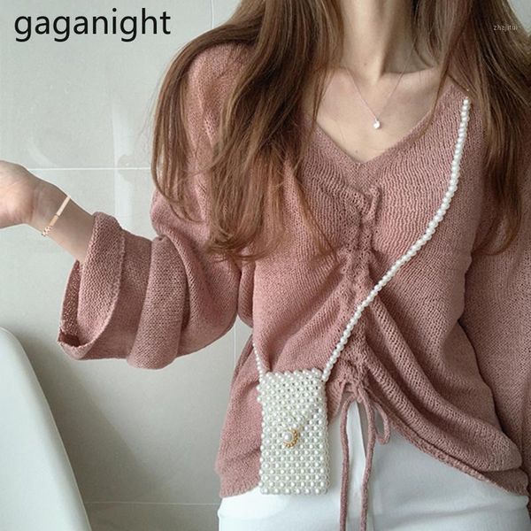 women's sweaters gaganight v neck pleated lace up korean loose knitted long sleeve thin sweater summer female solid pullover shirts ch, White;black
women's sweaters gaganight v neck pleated lace up korean loose knitted long sleeve thin sweater summer female solid pullover shirts ch, White;black