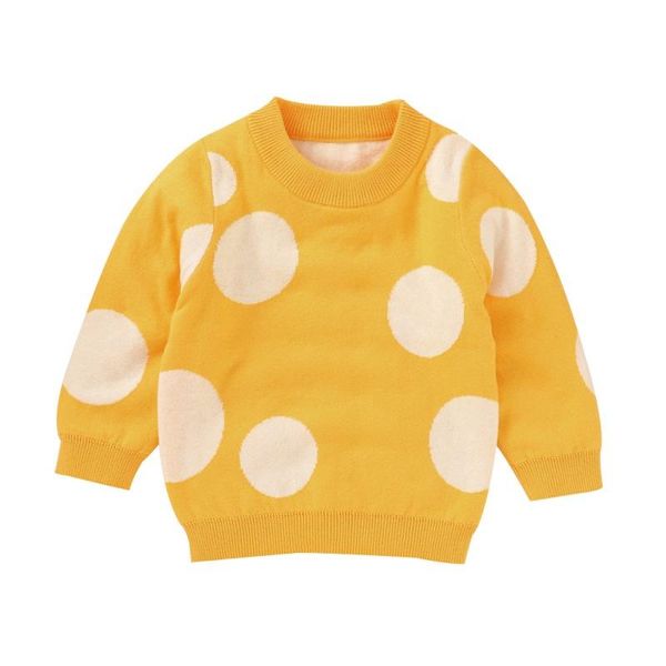 pullover autumn winter warm kids casual sweater baby boy girl dot print cotton knitted outerwear clothes, Blue
pullover autumn winter warm kids casual sweater baby boy girl dot print cotton knitted outerwear clothes, Blue