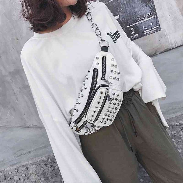 new rivet simple leisure fashion women's waist korean version single shoulder diagonal bag
new rivet simple leisure fashion women's waist korean version single shoulder diagonal bag