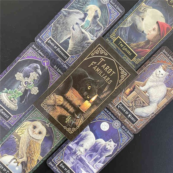 hay house familiars tarot deck leisure party table game fortune-telling prophecy oracle cards with pdf guide book dixit
hay house familiars tarot deck leisure party table game fortune-telling prophecy oracle cards with pdf guide book dixit