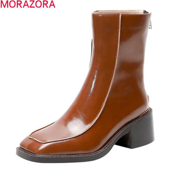 boots morazora 2021 fashion ankle simple ladies shoes thick heels square toe autumn women, Black
boots morazora 2021 fashion ankle simple ladies shoes thick heels square toe autumn women, Black