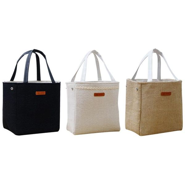 hanging baskets household kitchen portable cotton linen lunch box bag black bento for home outdoor office picnic
hanging baskets household kitchen portable cotton linen lunch box bag black bento for home outdoor office picnic