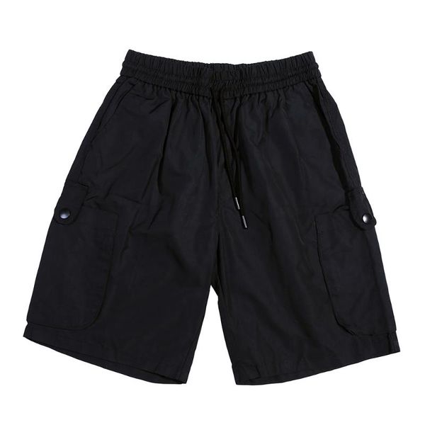 men's shorts multi-pocket military mens summe safari style knee-length elastic waist loose solid color half pants men, White;black
men's shorts multi-pocket military mens summe safari style knee-length elastic waist loose solid color half pants men, White;black