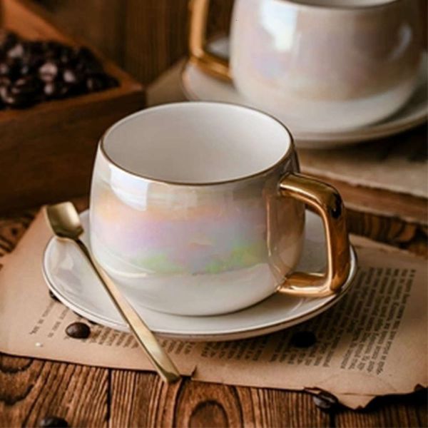 aurora pearl glaze ceramic afternoon black tea cups and saucers with spoon coffee cup with tray porcelain drinkware set
aurora pearl glaze ceramic afternoon black tea cups and saucers with spoon coffee cup with tray porcelain drinkware set