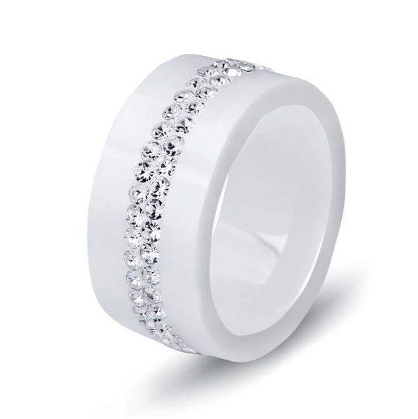 wedding rings 2021 summer crystal from austrian genuine infiniti black and white ceramics ring for women fashion jewelry couple, Slivery;golden
wedding rings 2021 summer crystal from austrian genuine infiniti black and white ceramics ring for women fashion jewelry couple, Slivery;golden