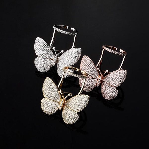cluster rings hip hop micro paved cubic zirconia bling iced out butterfly adjustable size open for women men fashion charm jewelry, Golden;silver
cluster rings hip hop micro paved cubic zirconia bling iced out butterfly adjustable size open for women men fashion charm jewelry, Golden;silver