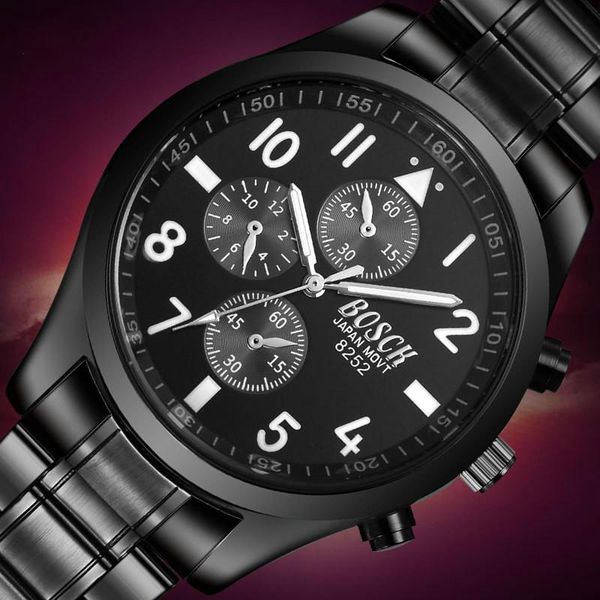 wristwatches bosck watches men quartz sports watch diver stainless steel luminous business male wrist relogio masculino, Slivery;brown
wristwatches bosck watches men quartz sports watch diver stainless steel luminous business male wrist relogio masculino, Slivery;brown