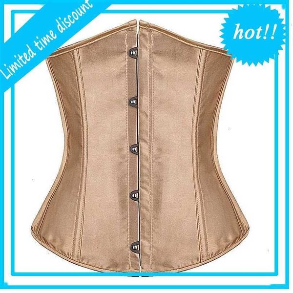 lingerie satin underbust corset solid color corsets women plus size 6xl korset slimming cincher boned corselet, Black;white
lingerie satin underbust corset solid color corsets women plus size 6xl korset slimming cincher boned corselet, Black;white