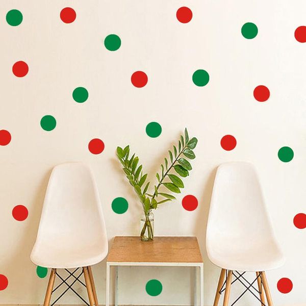 wall stickers 110pcs/set red green christmas style polka dot art sticker home decor wallpaper decoration
wall stickers 110pcs/set red green christmas style polka dot art sticker home decor wallpaper decoration