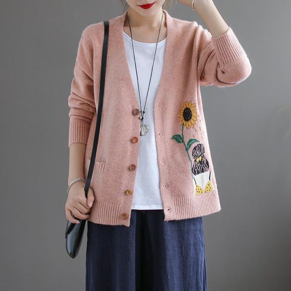 women's knits & tees short v-neck knit cardigan korean fashion jacquard embroidered 2021 fall em*, White
women's knits & tees short v-neck knit cardigan korean fashion jacquard embroidered 2021 fall em*, White