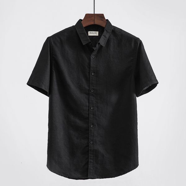 2021 summer new short sleeve linen and cotton brand fashion casual men shirts s-4xl solid black shirt male chemise 8dhq, White
2021 summer new short sleeve linen and cotton brand fashion casual men shirts s-4xl solid black shirt male chemise 8dhq, White