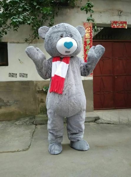 fursuit gray bear mascot costume halloween christmas cartoon character outfits suit advertising leaflets clothings carnival adults outfit, Red;yellow
fursuit gray bear mascot costume halloween christmas cartoon character outfits suit advertising leaflets clothings carnival adults outfit, Red;yellow