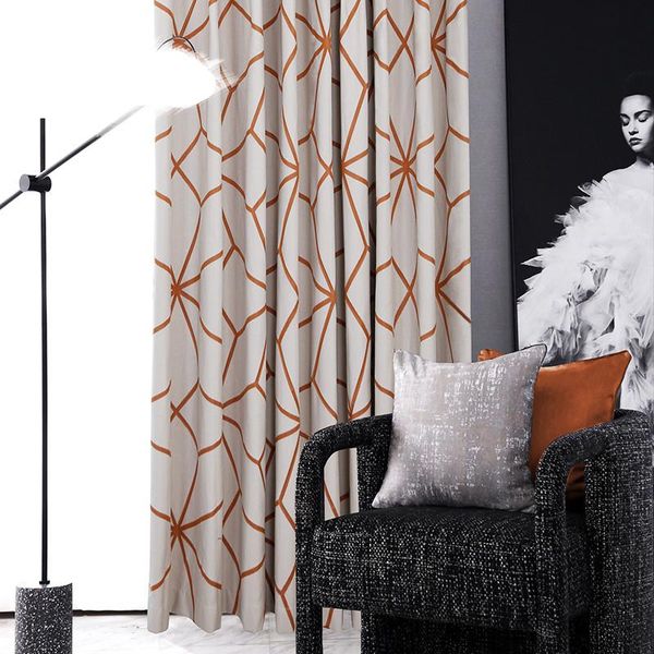 curtain & drapes custom nordic modern cotton orange geometry pattern shading splicing livingroom window thick blackout m1192
curtain & drapes custom nordic modern cotton orange geometry pattern shading splicing livingroom window thick blackout m1192