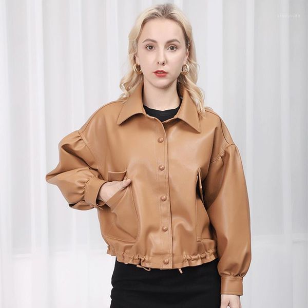 spring women fashion plus pu leather soft zipper jackets thick plush lining loose coat moto bikers punk female jacket women's & faux, Black
spring women fashion plus pu leather soft zipper jackets thick plush lining loose coat moto bikers punk female jacket women's & faux, Black