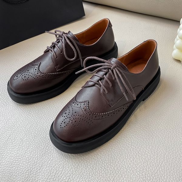 womens genuine leather lace-up flats oxfords leisure soft comfortable british style carving retro casual female footwear shoesdress shoes, Black
womens genuine leather lace-up flats oxfords leisure soft comfortable british style carving retro casual female footwear shoesdress shoes, Black