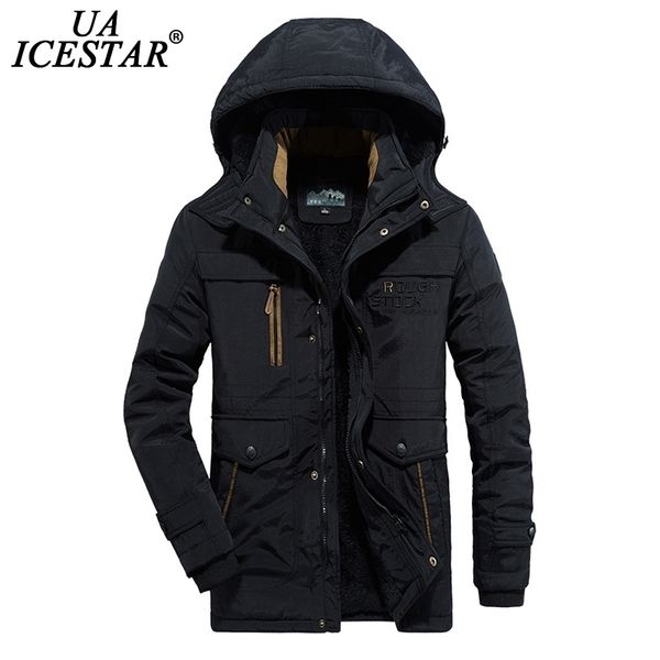uaicestar winter jacket men fleece hooded thicken warm parkas fashion casual coat large size l-6xl windbreaker men's jackets 210222, Black
uaicestar winter jacket men fleece hooded thicken warm parkas fashion casual coat large size l-6xl windbreaker men's jackets 210222, Black