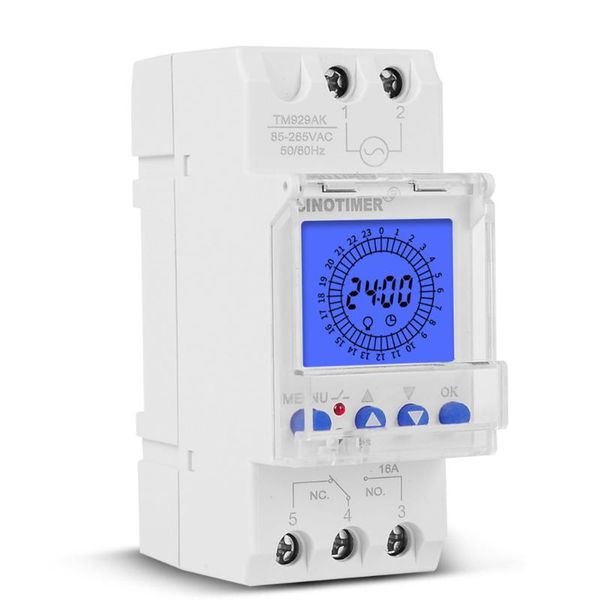 timers digital timer switch 24 hours smart analog time two relay 85-265v 15 minutes interval programmable with backlight on/off
timers digital timer switch 24 hours smart analog time two relay 85-265v 15 minutes interval programmable with backlight on/off