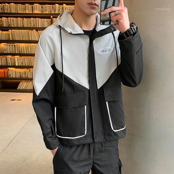 men's jackets 2021 autumn black jacket men thin casual lover hip hop windbreaker hooded coat zipper parka, Black;brown
men's jackets 2021 autumn black jacket men thin casual lover hip hop windbreaker hooded coat zipper parka, Black;brown
