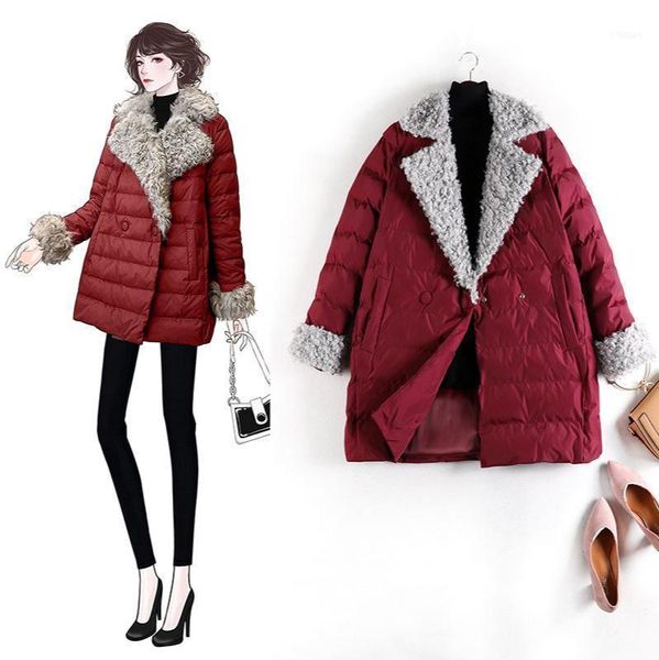 women's down & parkas winter jackets are fashionable and thin warm woolen outdoor leisure short cotton1, Black
women's down & parkas winter jackets are fashionable and thin warm woolen outdoor leisure short cotton1, Black